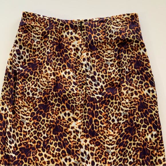 VDM The Label Revolve Stassie Leopard Print Skirt Swim Coverup Women's Small - Picture 7 of 7